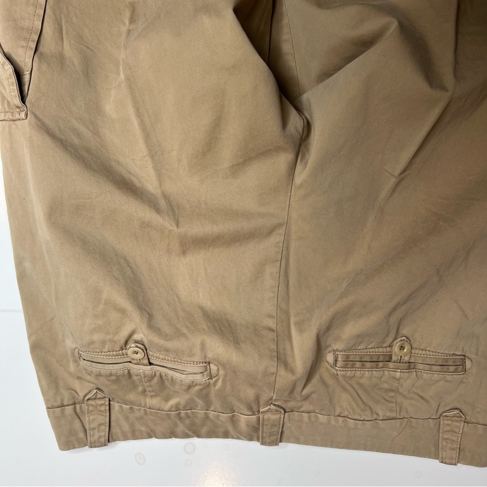 GAP Cargo Pants Women Size 14 Khaki Utility Jogger Ankle Pockets Casual - Picture 4 of 5
